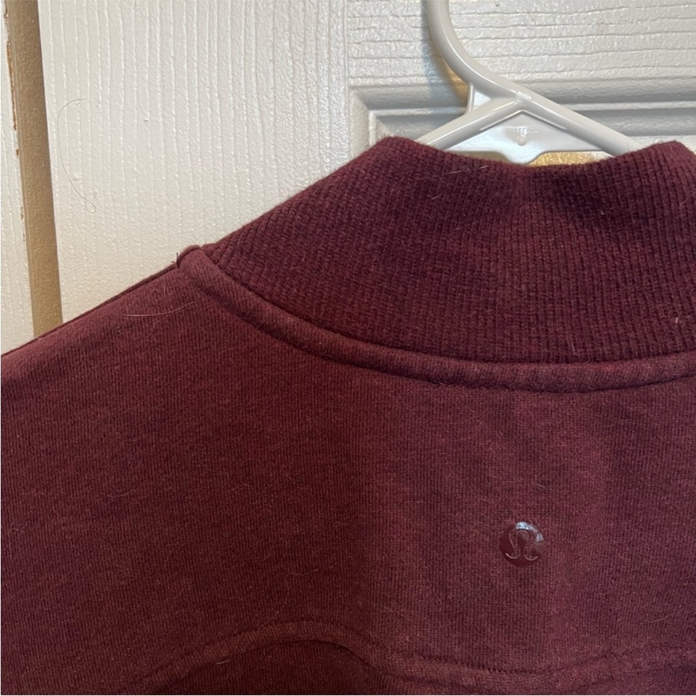 Lululemon crew neck zip up - Picture 3 of 3